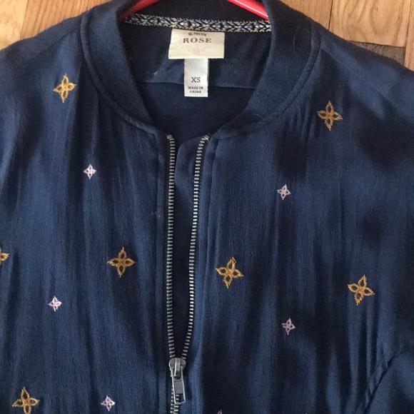 Embroidered bomber jacket - Picture 7 of 8